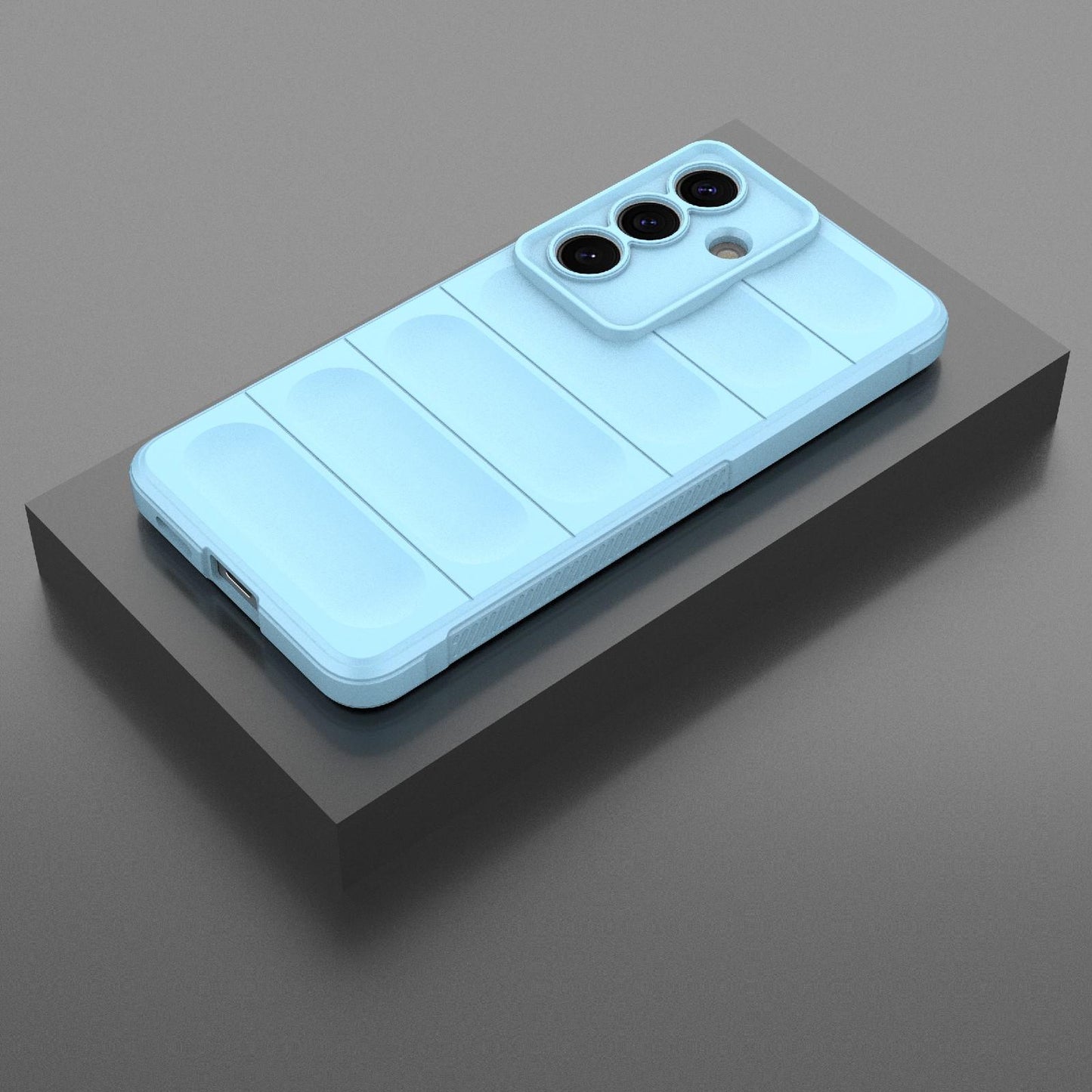 Samsung Galaxy S26 5G Magic Shield TPU + Flannel Protective Phone Case Cover, Shockproof Scratch Resistant