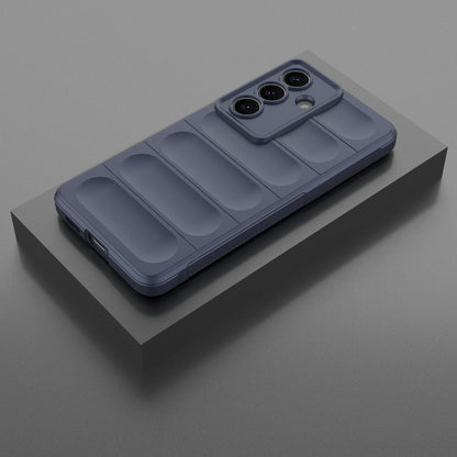 Samsung Galaxy S26 5G Magic Shield TPU + Flannel Protective Phone Case Cover, Shockproof Scratch Resistant