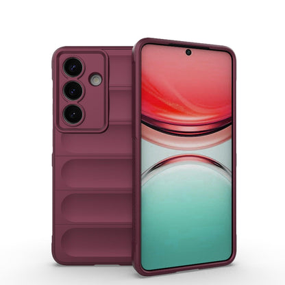 Samsung Galaxy S26 5G Magic Shield TPU + Flannel Protective Phone Case Cover, Shockproof Scratch Resistant