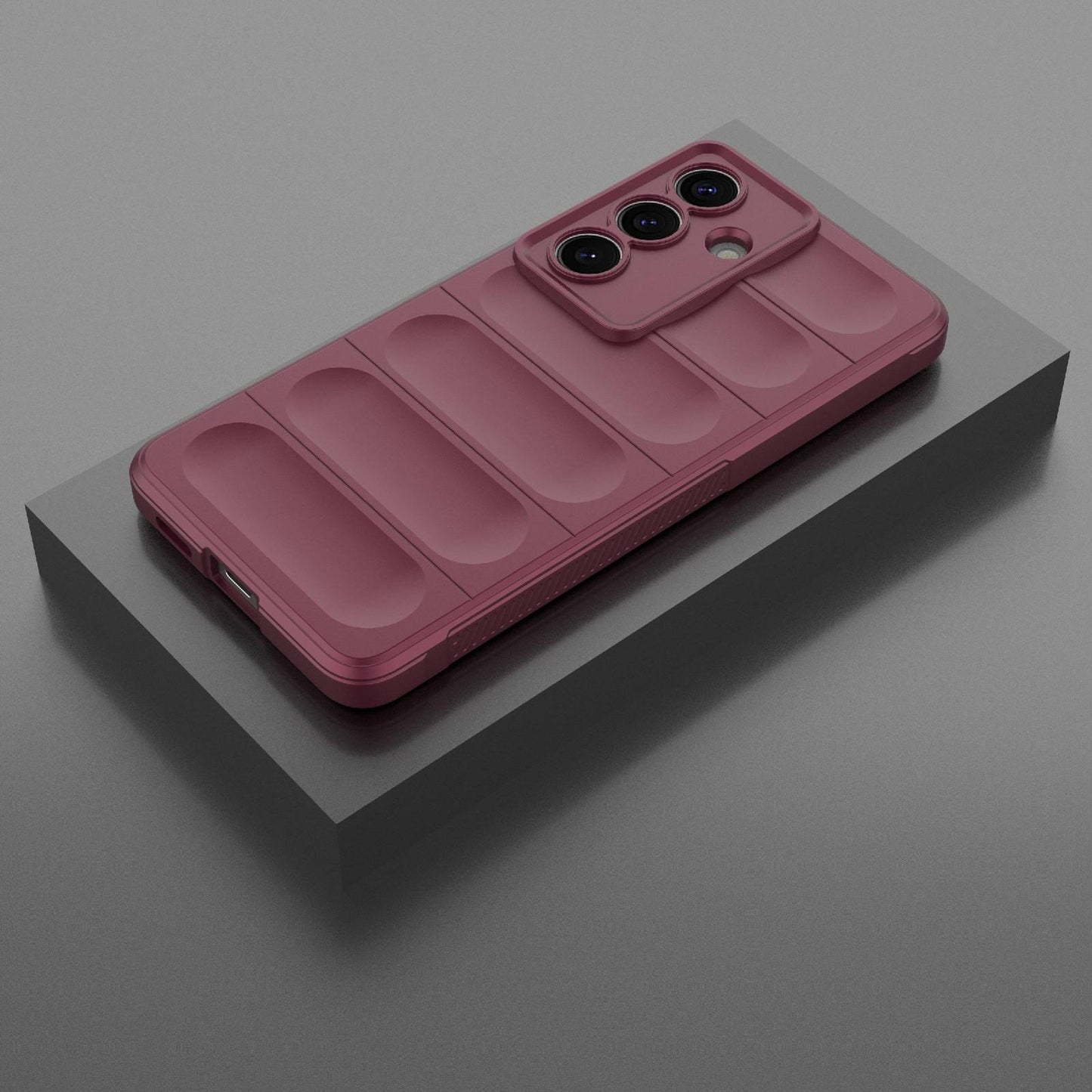 Samsung Galaxy S26 5G Magic Shield TPU + Flannel Protective Phone Case Cover, Shockproof Scratch Resistant