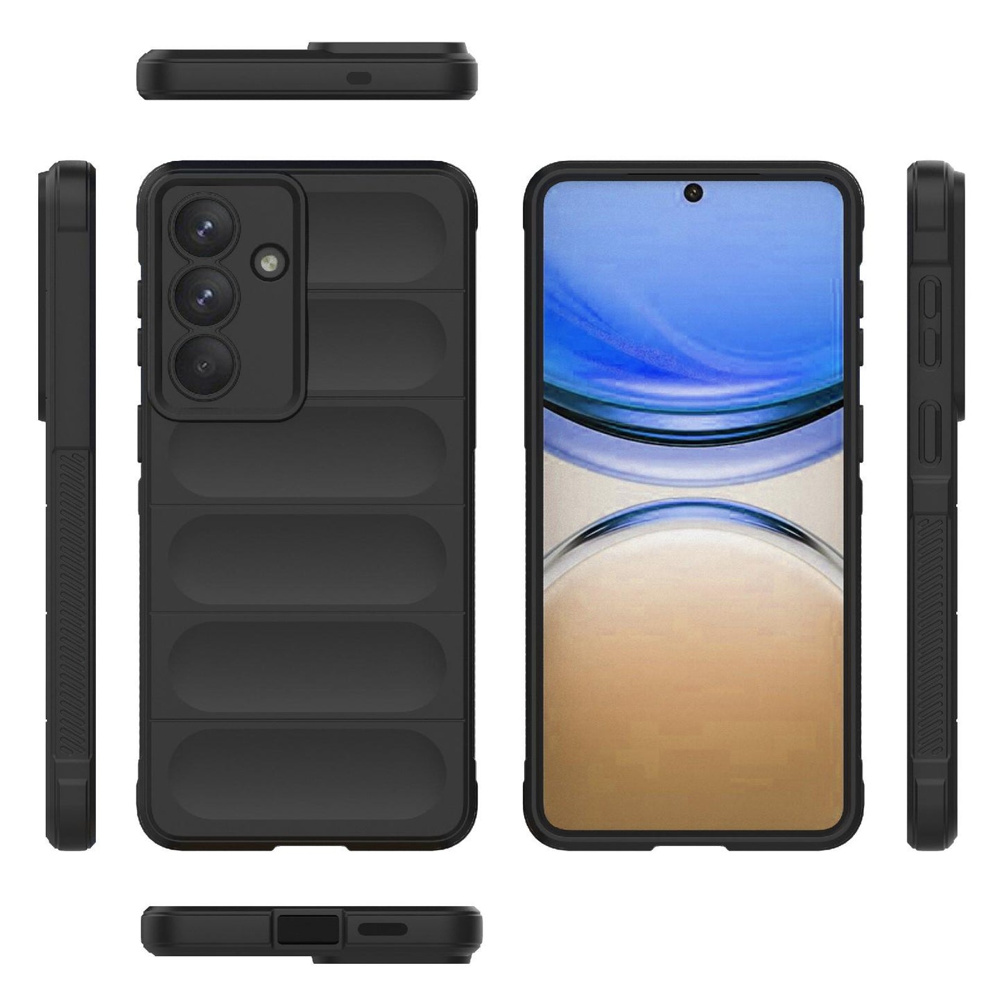 Samsung Galaxy S26+ 5G Magic Shield TPU + Flannel Protective Phone Case Cover, Shockproof Scratch Resistant