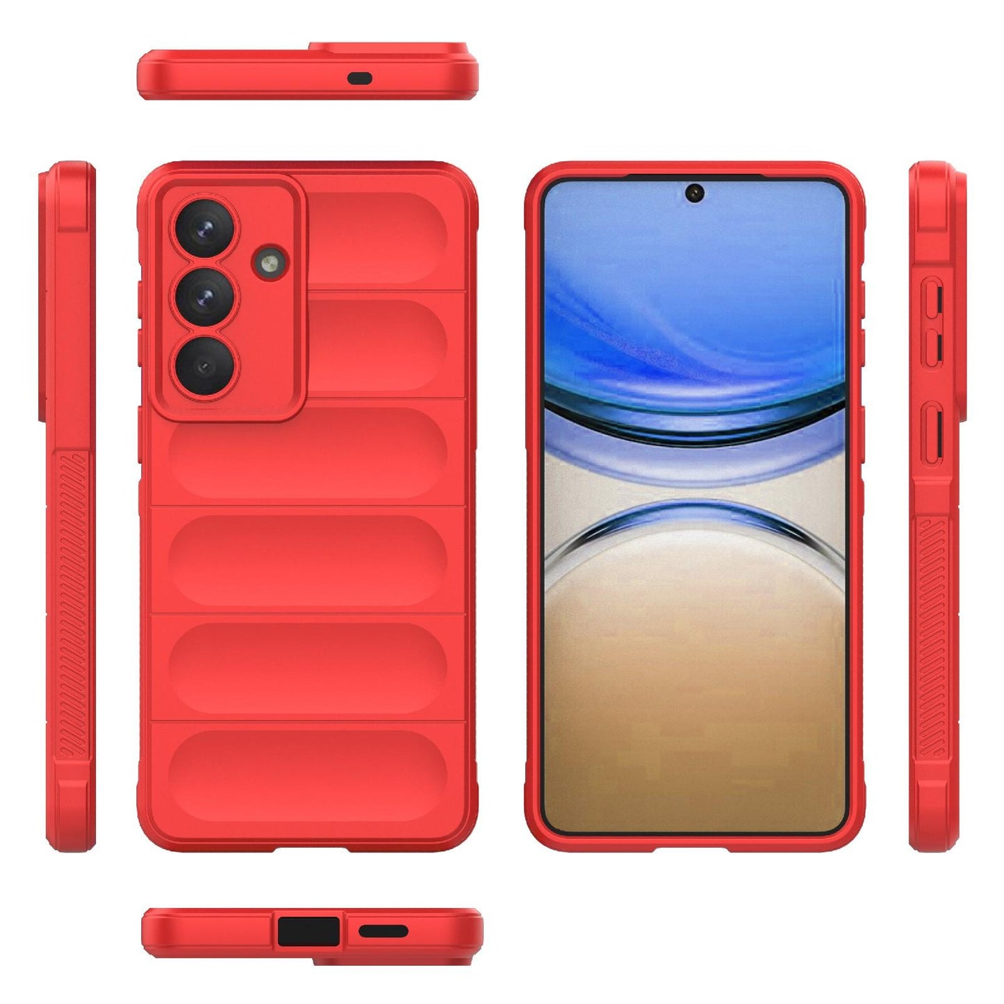 Samsung Galaxy S26+ 5G Magic Shield TPU + Flannel Protective Phone Case Cover, Shockproof Scratch Resistant