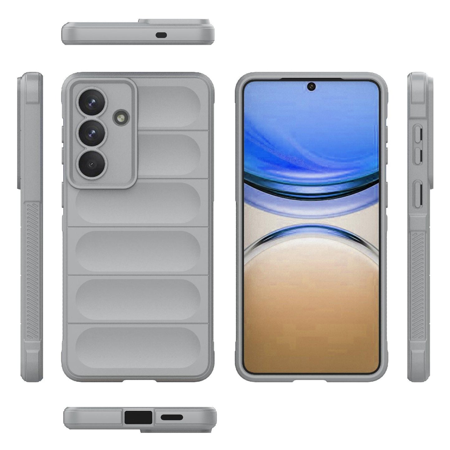 Samsung Galaxy S26+ 5G Magic Shield TPU + Flannel Protective Phone Case Cover, Shockproof Scratch Resistant