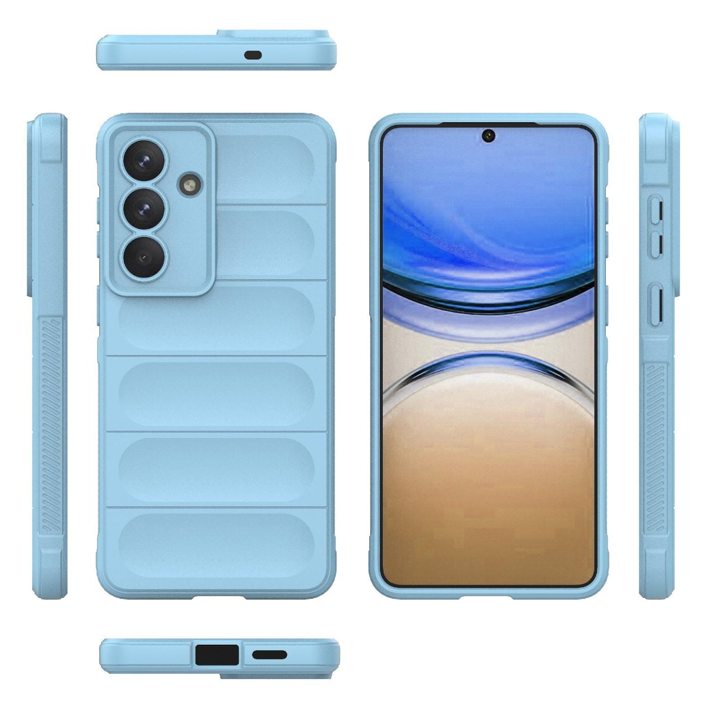 Samsung Galaxy S26+ 5G Magic Shield TPU + Flannel Protective Phone Case Cover, Shockproof Scratch Resistant