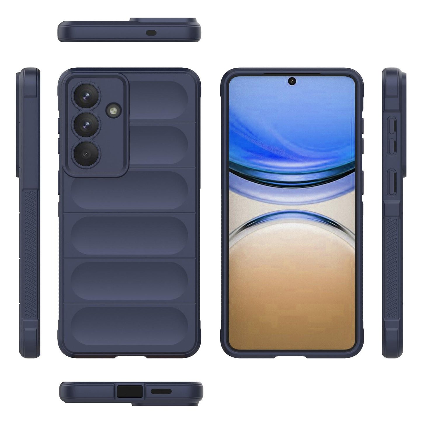 Samsung Galaxy S26+ 5G Magic Shield TPU + Flannel Protective Phone Case Cover, Shockproof Scratch Resistant