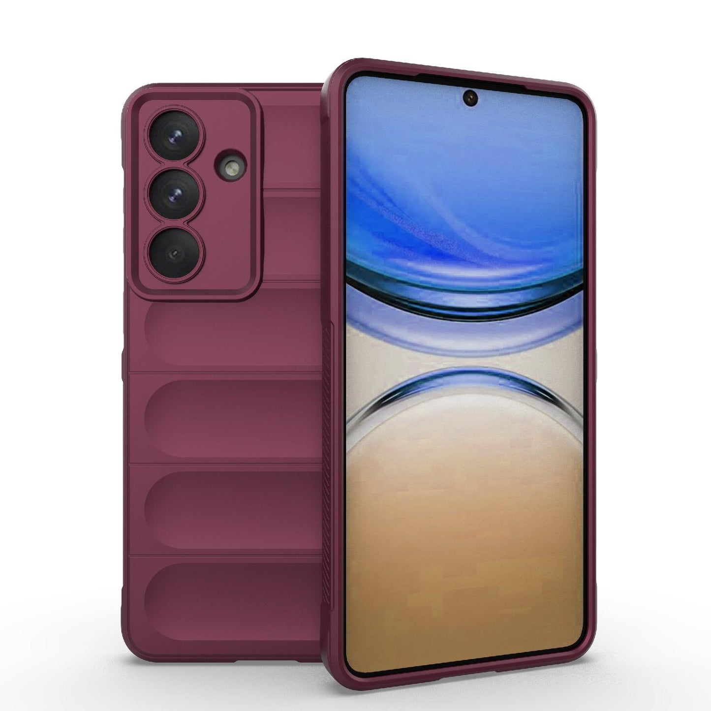Samsung Galaxy S26+ 5G Magic Shield TPU + Flannel Protective Phone Case Cover, Shockproof Scratch Resistant