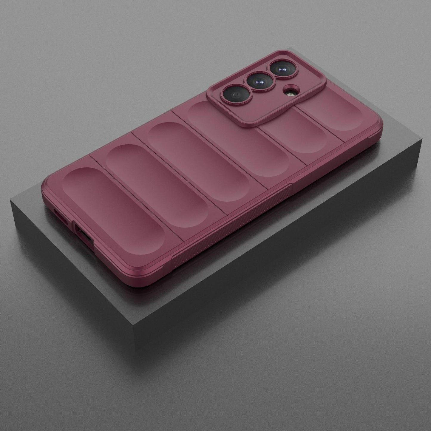 Samsung Galaxy S26+ 5G Magic Shield TPU + Flannel Protective Phone Case Cover, Shockproof Scratch Resistant