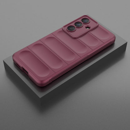 Samsung Galaxy S26+ 5G Magic Shield TPU + Flannel Protective Phone Case Cover, Shockproof Scratch Resistant