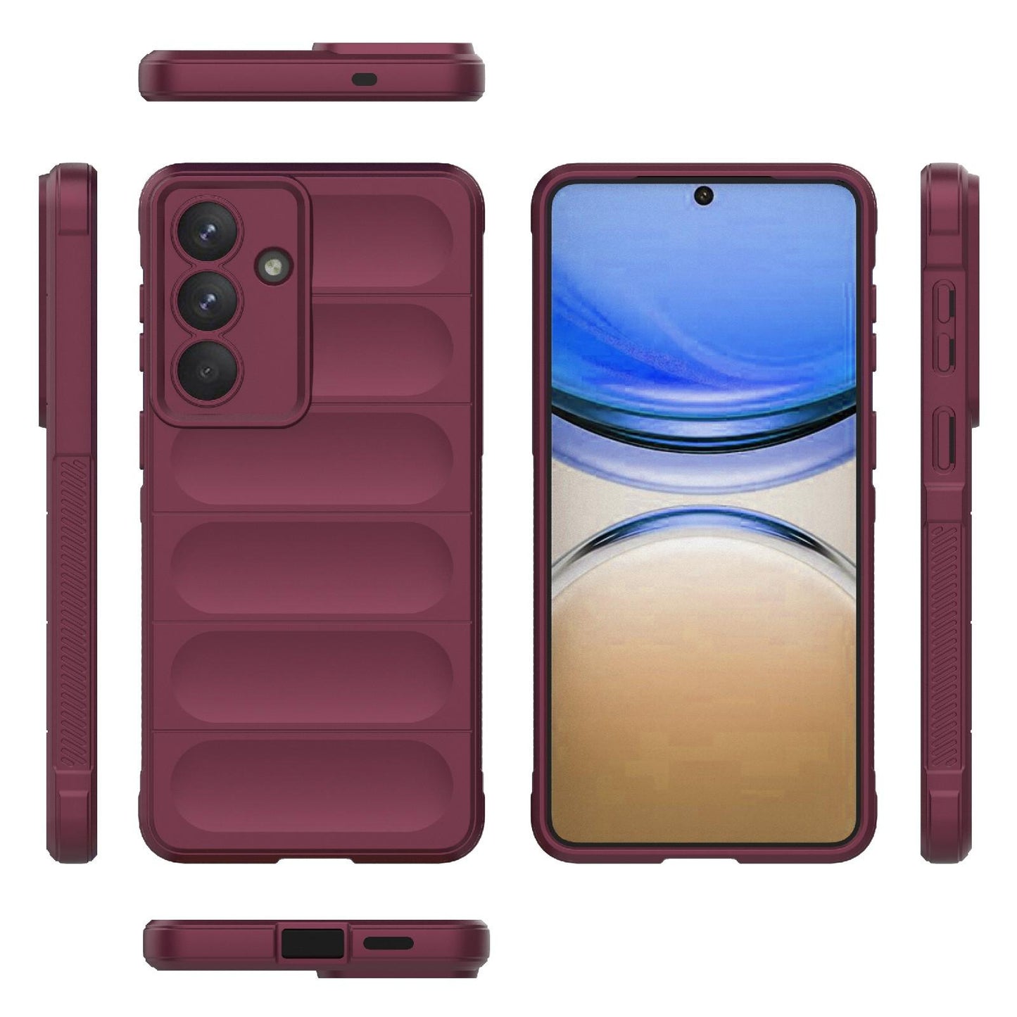 Samsung Galaxy S26+ 5G Magic Shield TPU + Flannel Protective Phone Case Cover, Shockproof Scratch Resistant