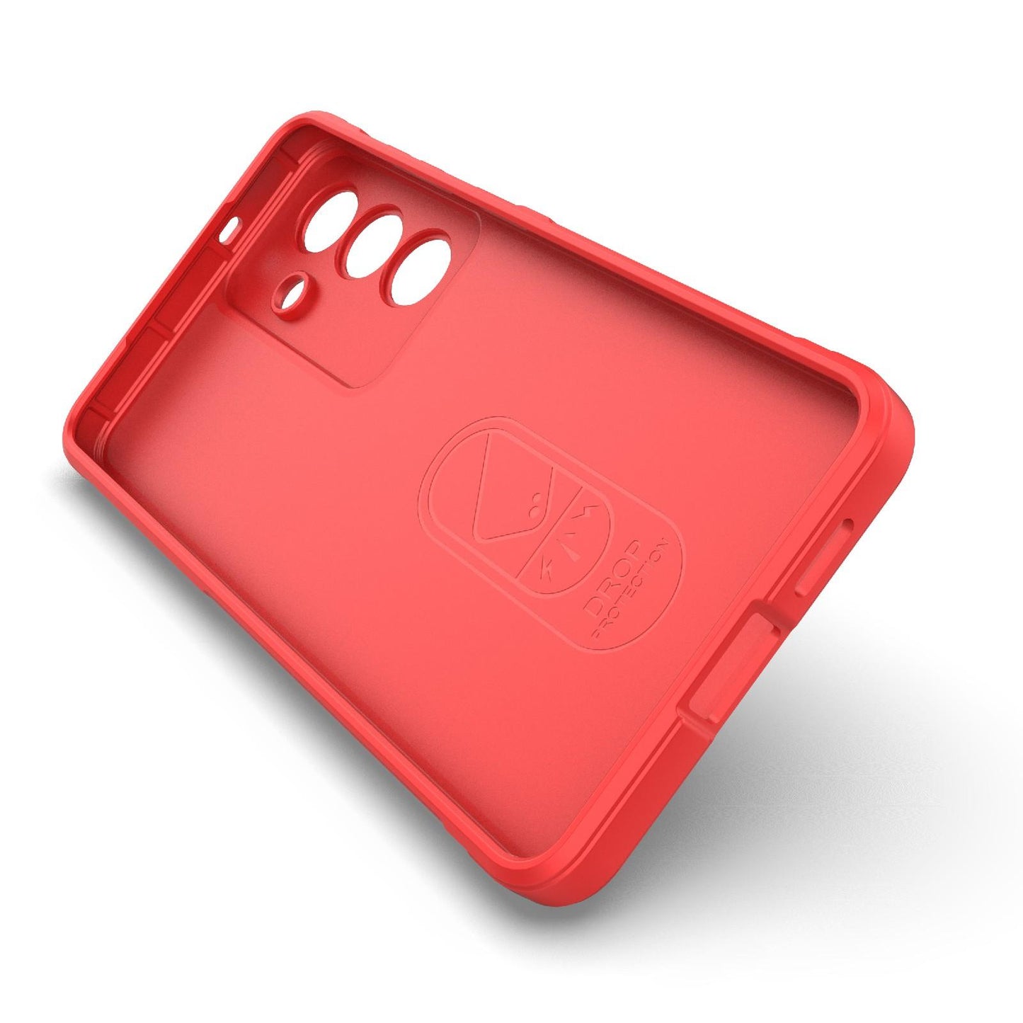 Samsung Galaxy S26+ 5G Magic Shield TPU + Flannel Protective Phone Case Cover, Shockproof Scratch Resistant