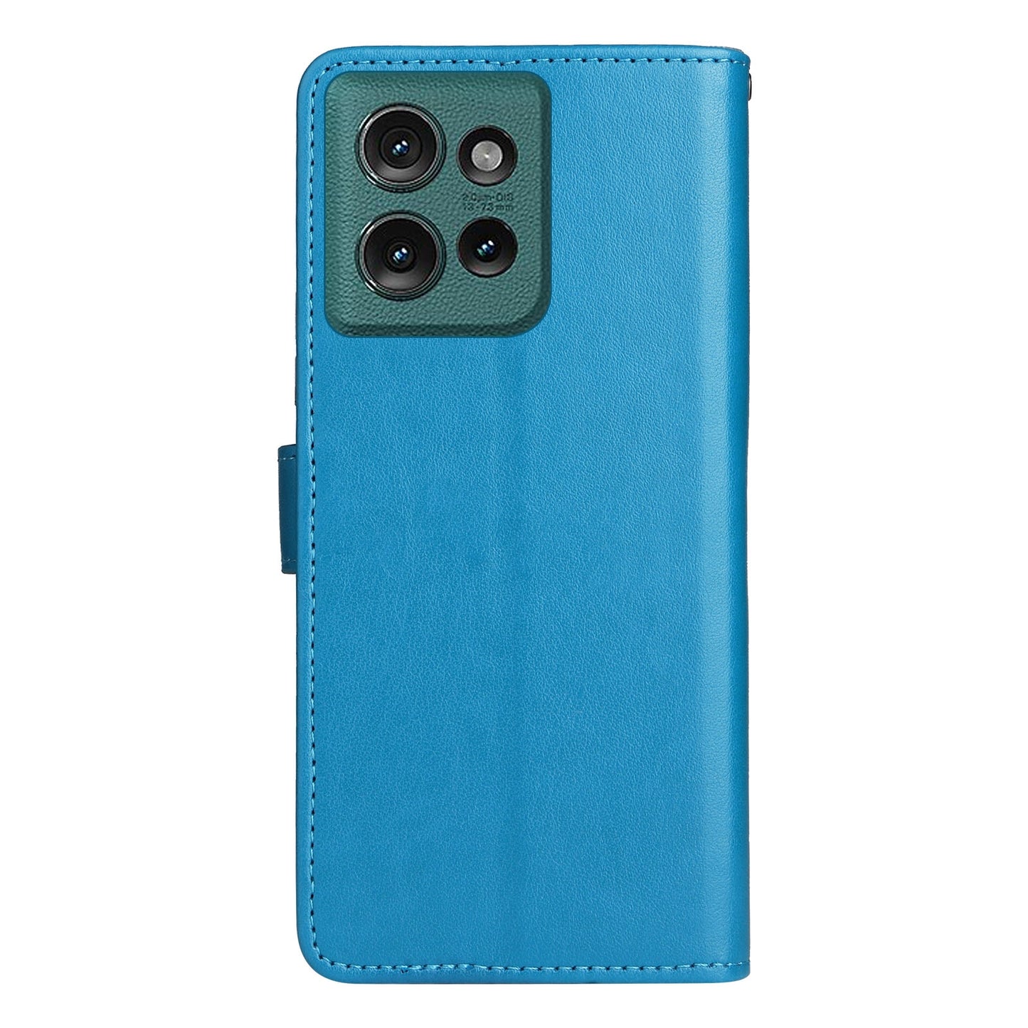 For Motorola Edge 50 5G Cat and Bee Embossed Flip Leather Phone Case Wallet Cover with Card Slots Cash Pocket Magnetic Stand Protective Shockproof TPU PU Leather Case with Wrist Strap