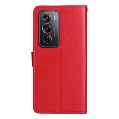 For OPPO Reno12 Pro 5G Cat and Bee Embossed Flip Leather Phone Case Wallet Cover with Card Slots Cash Pocket Magnetic Stand Protective Shockproof TPU PU Leather Case with Wrist Strap