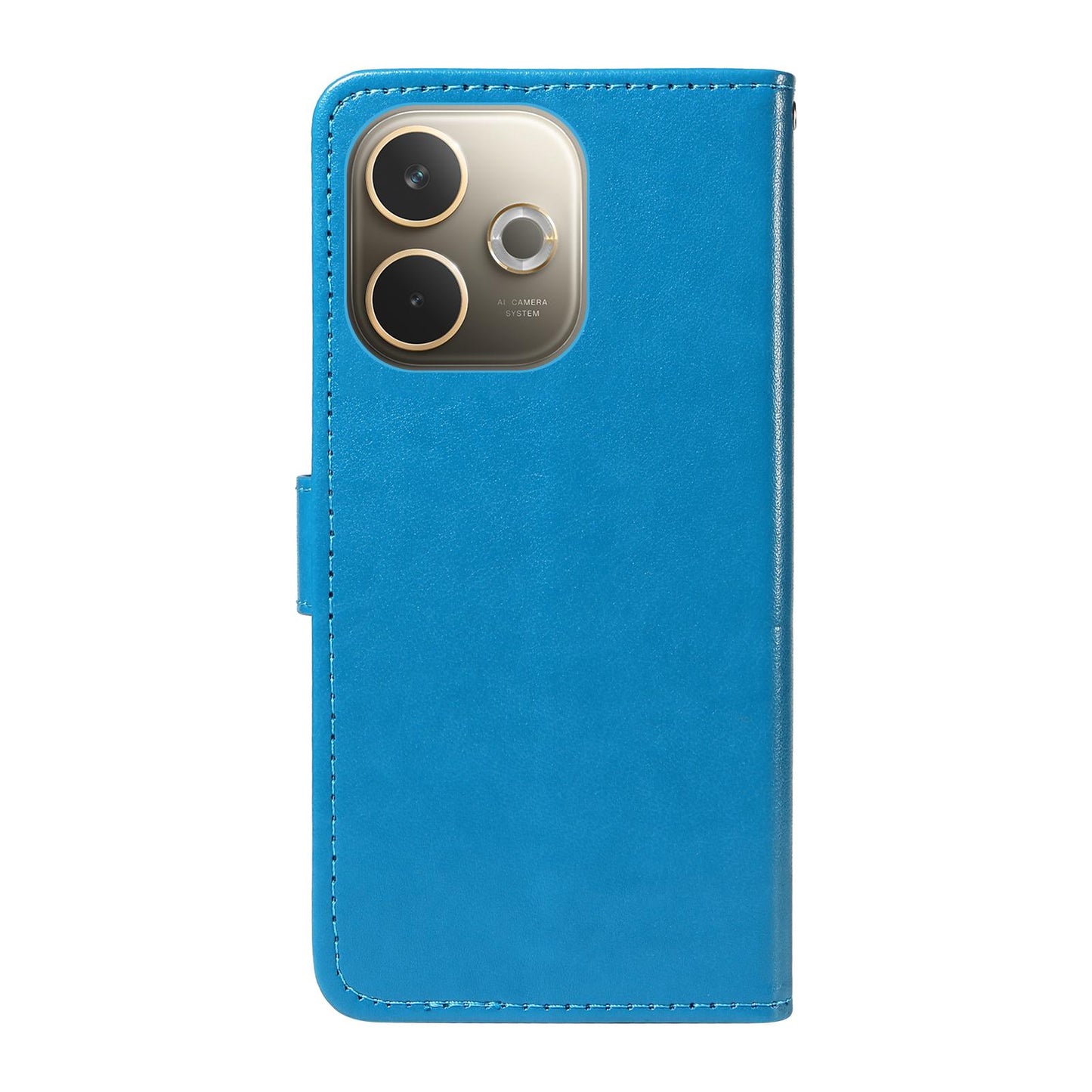 For OPPO A5 Pro 5G Cat and Bee Embossed Flip Leather Phone Case Wallet Cover with Card Slots Cash Pocket Magnetic Stand Protective Shockproof TPU PU Leather Case with Wrist Strap