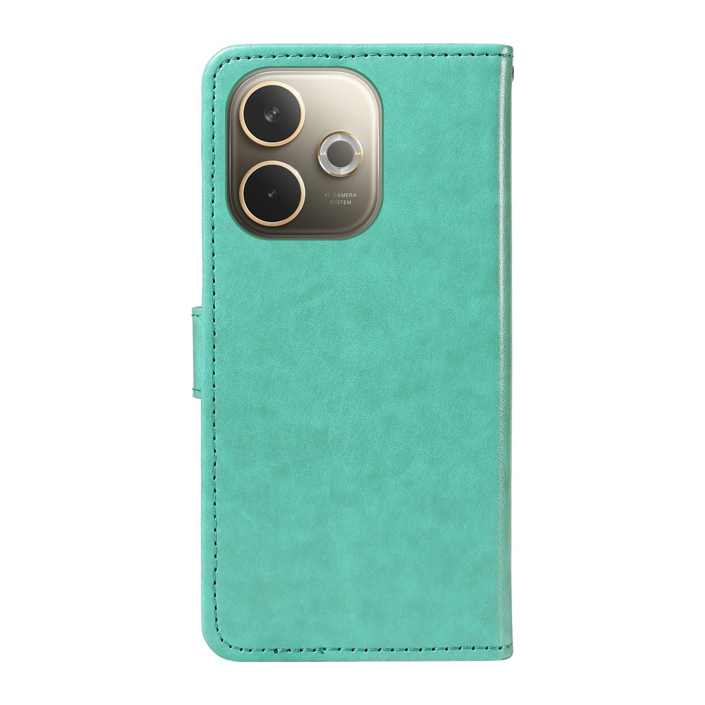 For OPPO A5 Pro 5G Cat and Bee Embossed Flip Leather Phone Case Wallet Cover with Card Slots Cash Pocket Magnetic Stand Protective Shockproof TPU PU Leather Case with Wrist Strap