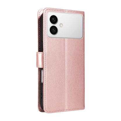 For Samsung Galaxy S26 Edge 5G Cat and Bee Embossed Flip Leather Phone Case Wallet Cover with Card Slots Cash Pocket Magnetic Stand Protective Shockproof TPU PU Leather Case with Wrist Strap