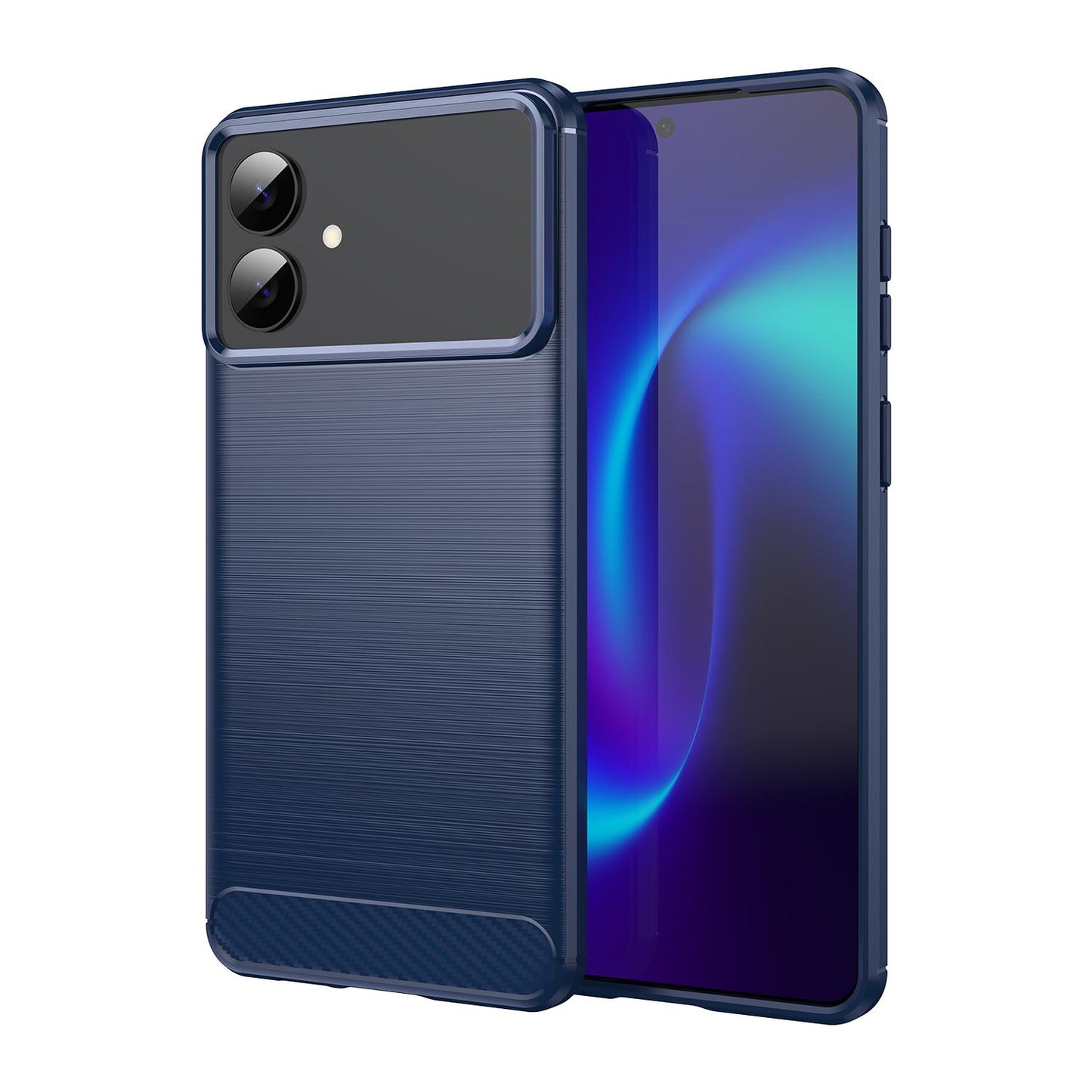 Samsung Galaxy S26 Edge 5G Carbon Fibre Brushed Texture TPU Protective Phone Case Shockproof Slim Cover