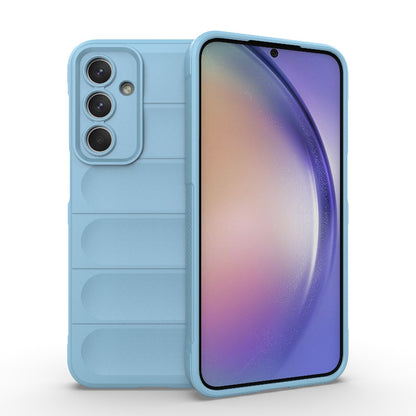 Samsung Galaxy M35 Magic Shield TPU + Flannel Protective Phone Case Cover, Shockproof Scratch Resistant