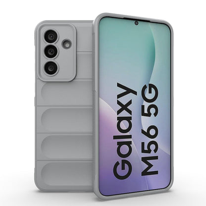 Samsung Galaxy M56 5G Magic Shield TPU + Flannel Protective Phone Case Cover, Shockproof Scratch Resistant