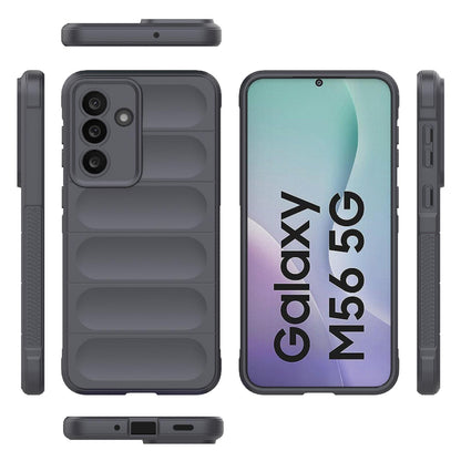 Samsung Galaxy M56 5G Magic Shield TPU + Flannel Protective Phone Case Cover, Shockproof Scratch Resistant