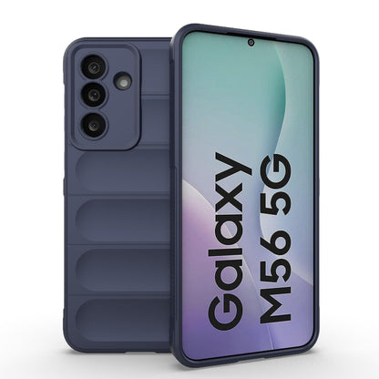 Samsung Galaxy M56 5G Magic Shield TPU + Flannel Protective Phone Case Cover, Shockproof Scratch Resistant