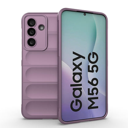 Samsung Galaxy M56 5G Magic Shield TPU + Flannel Protective Phone Case Cover, Shockproof Scratch Resistant