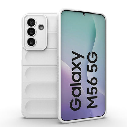 Samsung Galaxy M56 5G Magic Shield TPU + Flannel Protective Phone Case Cover, Shockproof Scratch Resistant