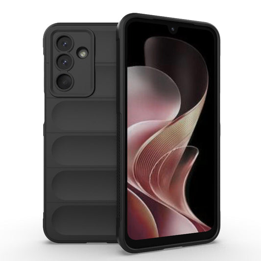 Samsung Galaxy M36 5G Magic Shield TPU + Flannel Protective Phone Case Cover, Shockproof Scratch Resistant