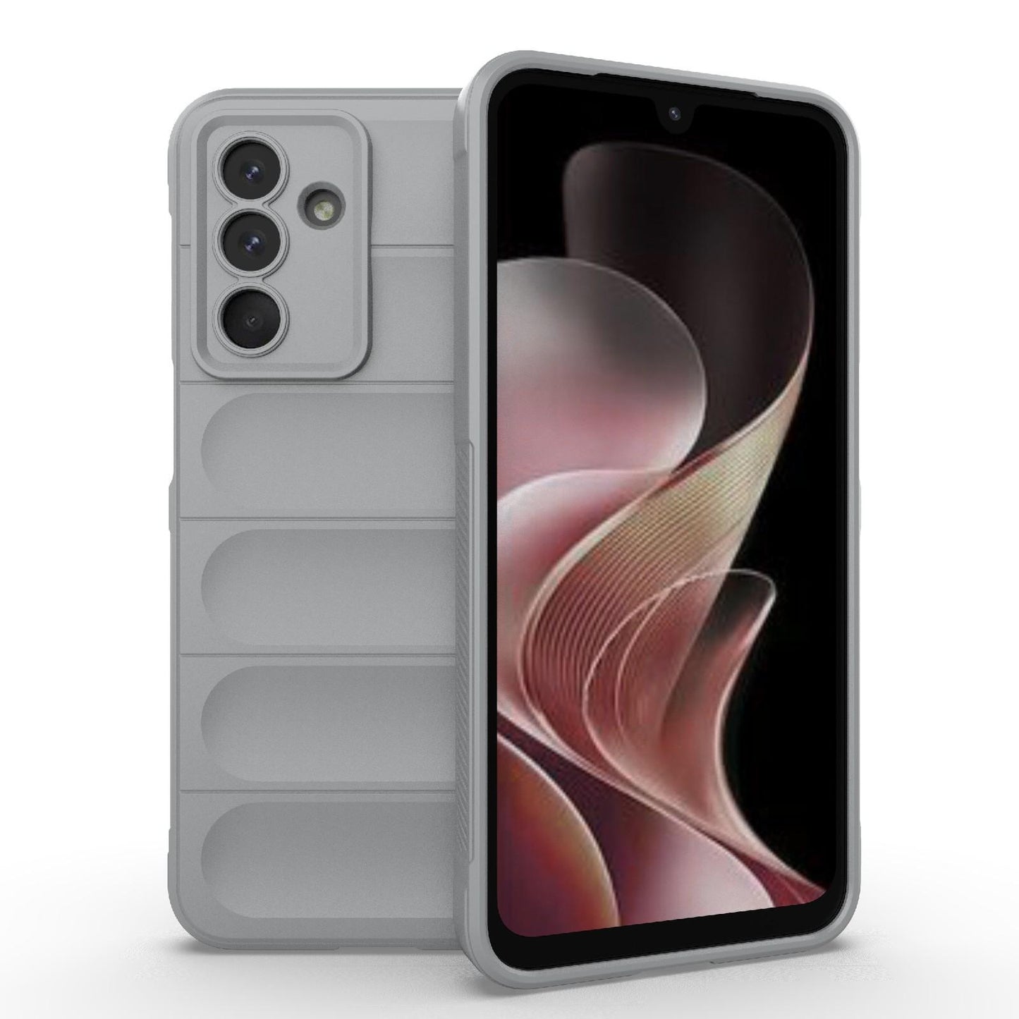 Samsung Galaxy M36 5G Magic Shield TPU + Flannel Protective Phone Case Cover, Shockproof Scratch Resistant