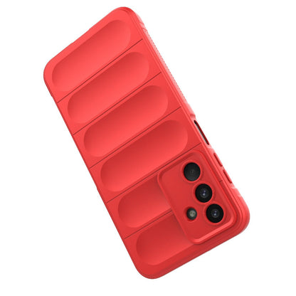 Samsung Galaxy M36 5G Magic Shield TPU + Flannel Protective Phone Case Cover, Shockproof Scratch Resistant