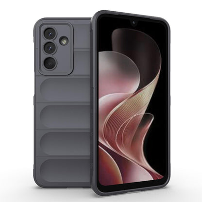Samsung Galaxy M36 5G Magic Shield TPU + Flannel Protective Phone Case Cover, Shockproof Scratch Resistant
