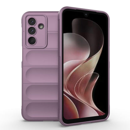 Samsung Galaxy M36 5G Magic Shield TPU + Flannel Protective Phone Case Cover, Shockproof Scratch Resistant