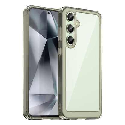 Samsung Galaxy S24 FE 5G Acrylic Hybrid TPU Protective Phone Case, Colourful Series Shockproof Cover