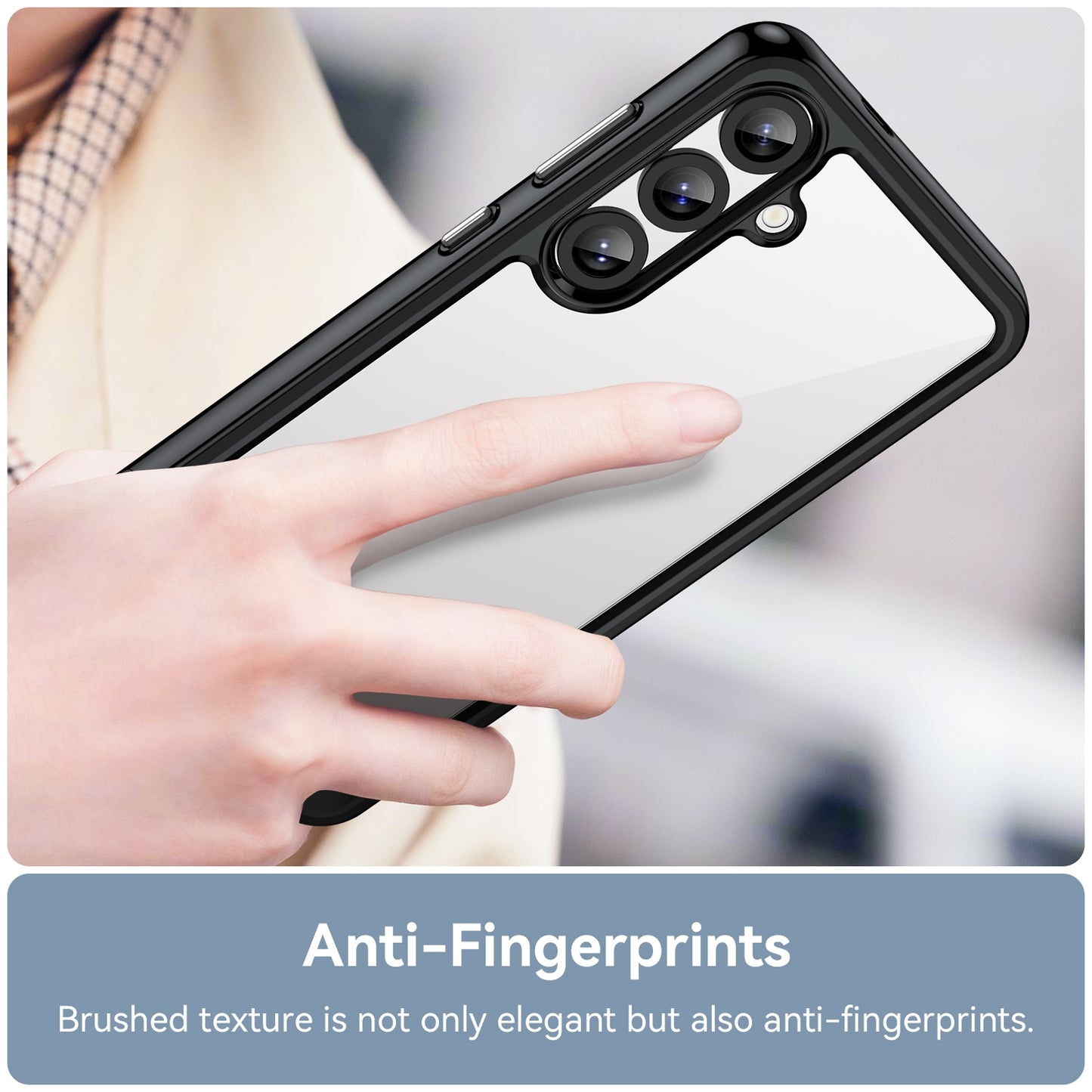 Samsung Galaxy S25+ 5G Acrylic Hybrid TPU Protective Phone Case, Colourful Series Shockproof Cover