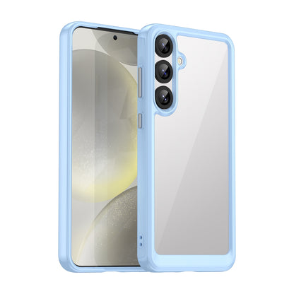 Samsung Galaxy S25+ 5G Acrylic Hybrid TPU Protective Phone Case, Colourful Series Shockproof Cover