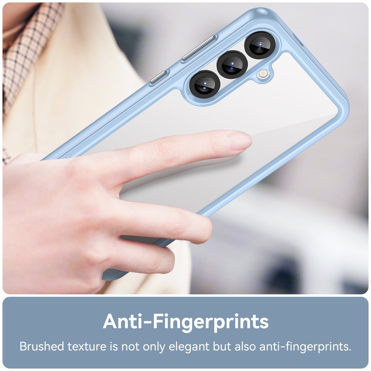 Samsung Galaxy S25+ 5G Acrylic Hybrid TPU Protective Phone Case, Colourful Series Shockproof Cover