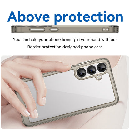Samsung Galaxy S25+ 5G Acrylic Hybrid TPU Protective Phone Case, Colourful Series Shockproof Cover