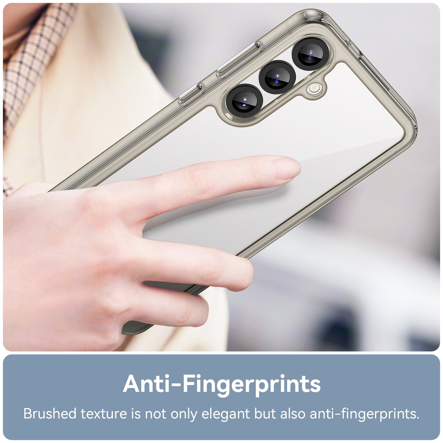 Samsung Galaxy S25+ 5G Acrylic Hybrid TPU Protective Phone Case, Colourful Series Shockproof Cover