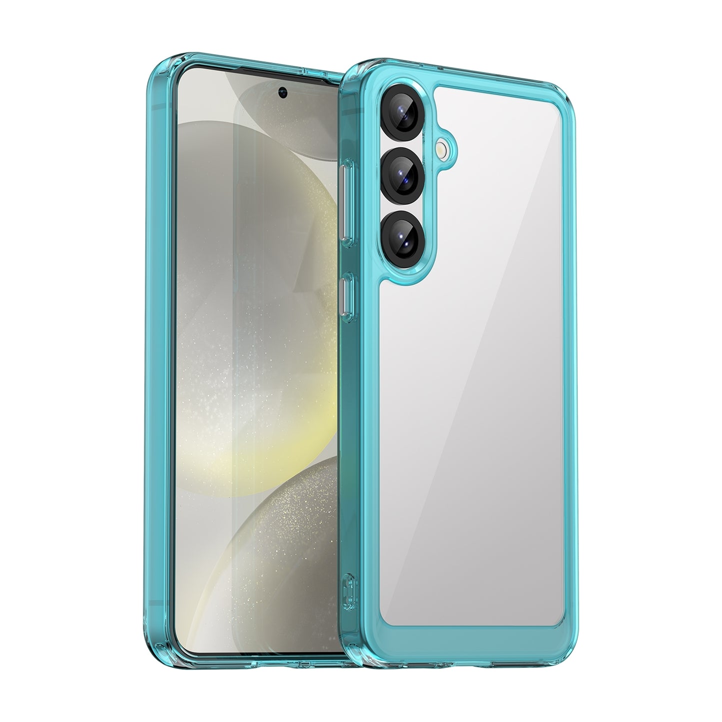 Samsung Galaxy S25+ 5G Acrylic Hybrid TPU Protective Phone Case, Colourful Series Shockproof Cover