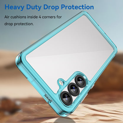 Samsung Galaxy S25+ 5G Acrylic Hybrid TPU Protective Phone Case, Colourful Series Shockproof Cover