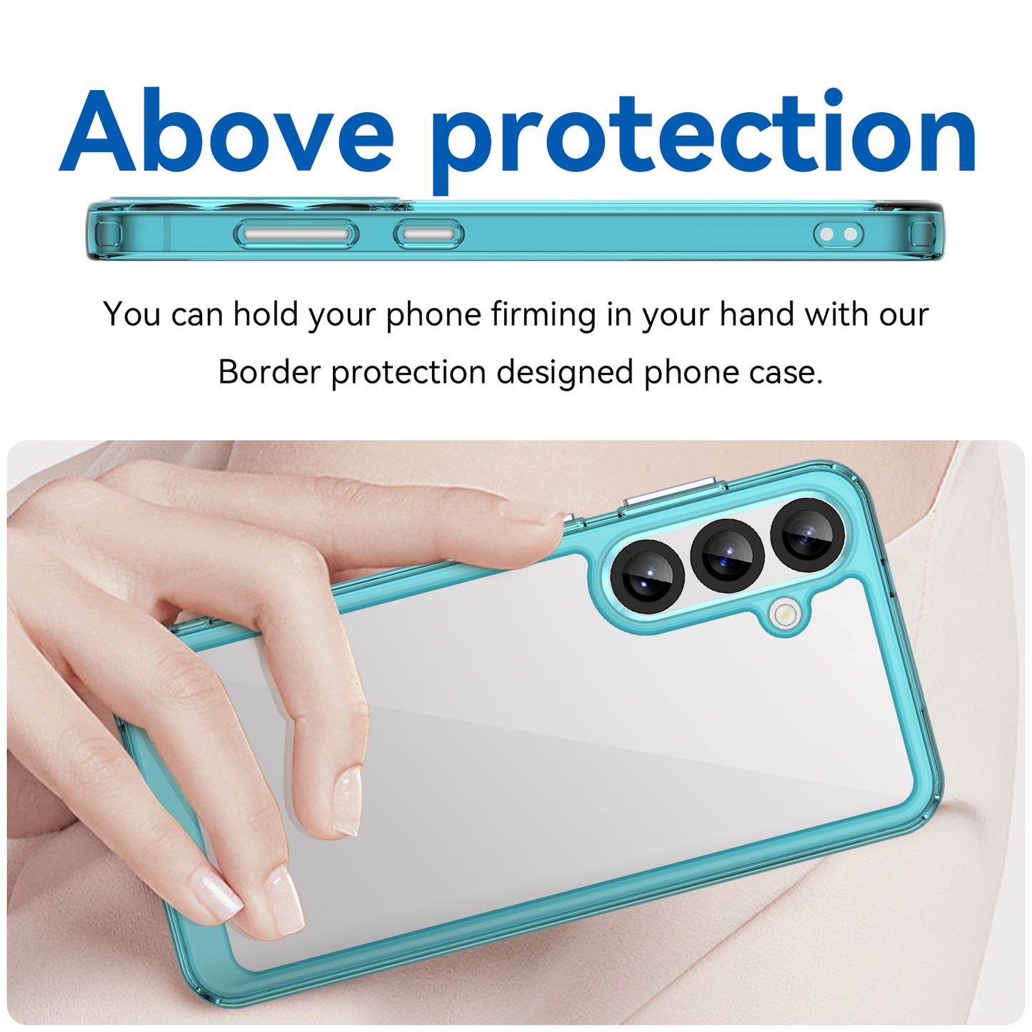 Samsung Galaxy S25+ 5G Acrylic Hybrid TPU Protective Phone Case, Colourful Series Shockproof Cover