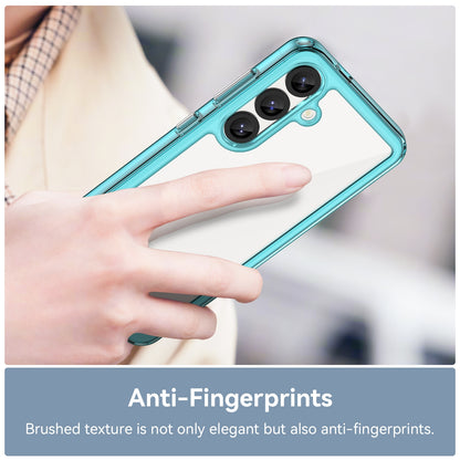 Samsung Galaxy S25 5G Acrylic Hybrid TPU Protective Phone Case, Colourful Series Shockproof Cover