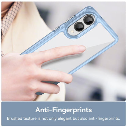 Samsung Galaxy S25 Edge 5G Acrylic Hybrid TPU Protective Phone Case, Colourful Series Shockproof Cover