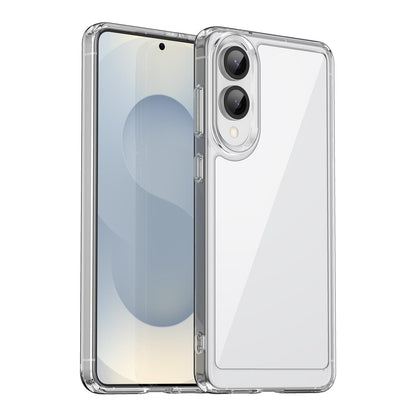 Samsung Galaxy S25 Edge 5G Acrylic Hybrid TPU Protective Phone Case, Colourful Series Shockproof Cover