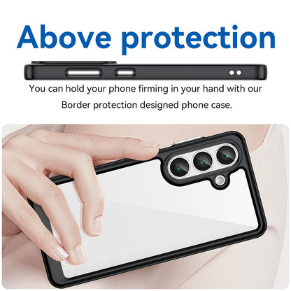 Samsung Galaxy S26+ 5G Acrylic Hybrid TPU Protective Phone Case, Colourful Series Shockproof Cover