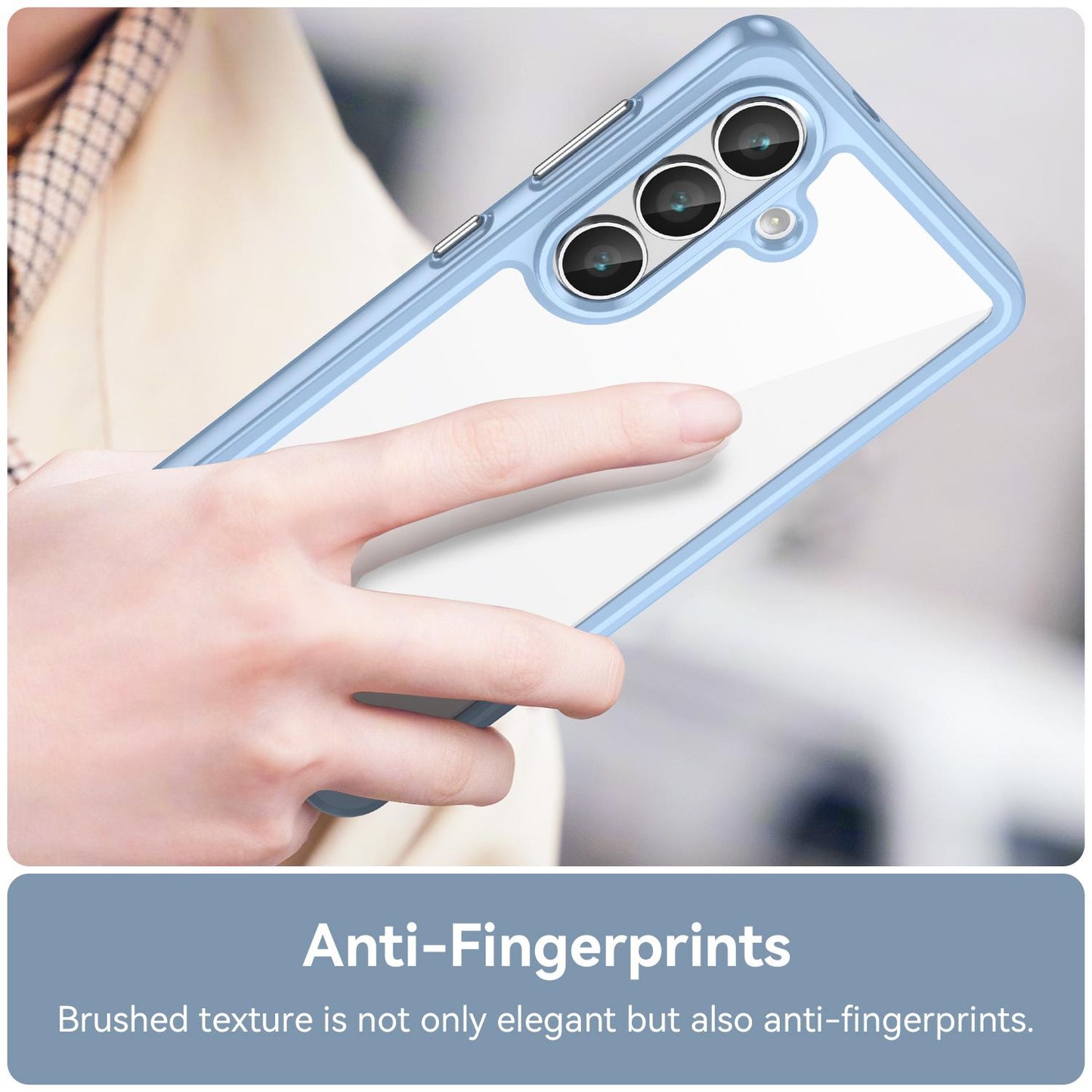 Samsung Galaxy S26+ 5G Acrylic Hybrid TPU Protective Phone Case, Colourful Series Shockproof Cover