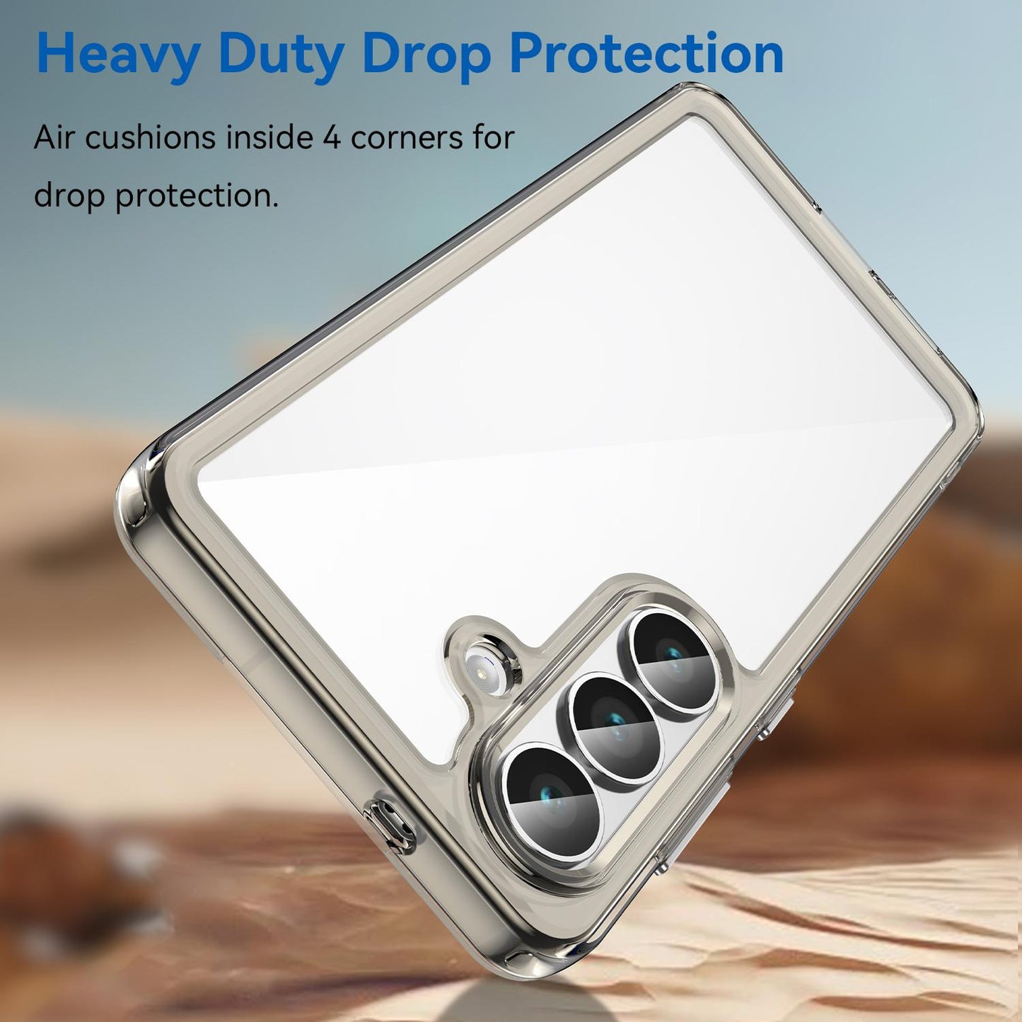 Samsung Galaxy S26+ 5G Acrylic Hybrid TPU Protective Phone Case, Colourful Series Shockproof Cover