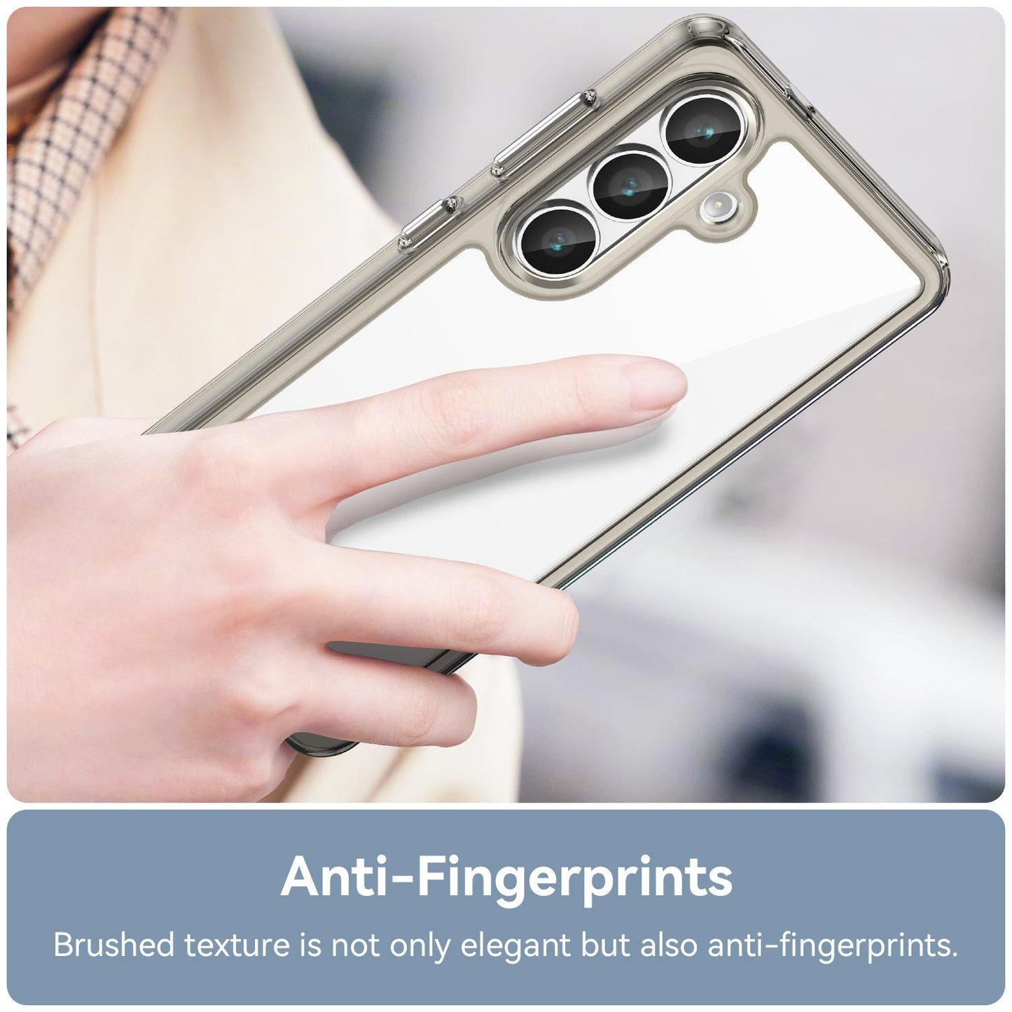 Samsung Galaxy S26+ 5G Acrylic Hybrid TPU Protective Phone Case, Colourful Series Shockproof Cover