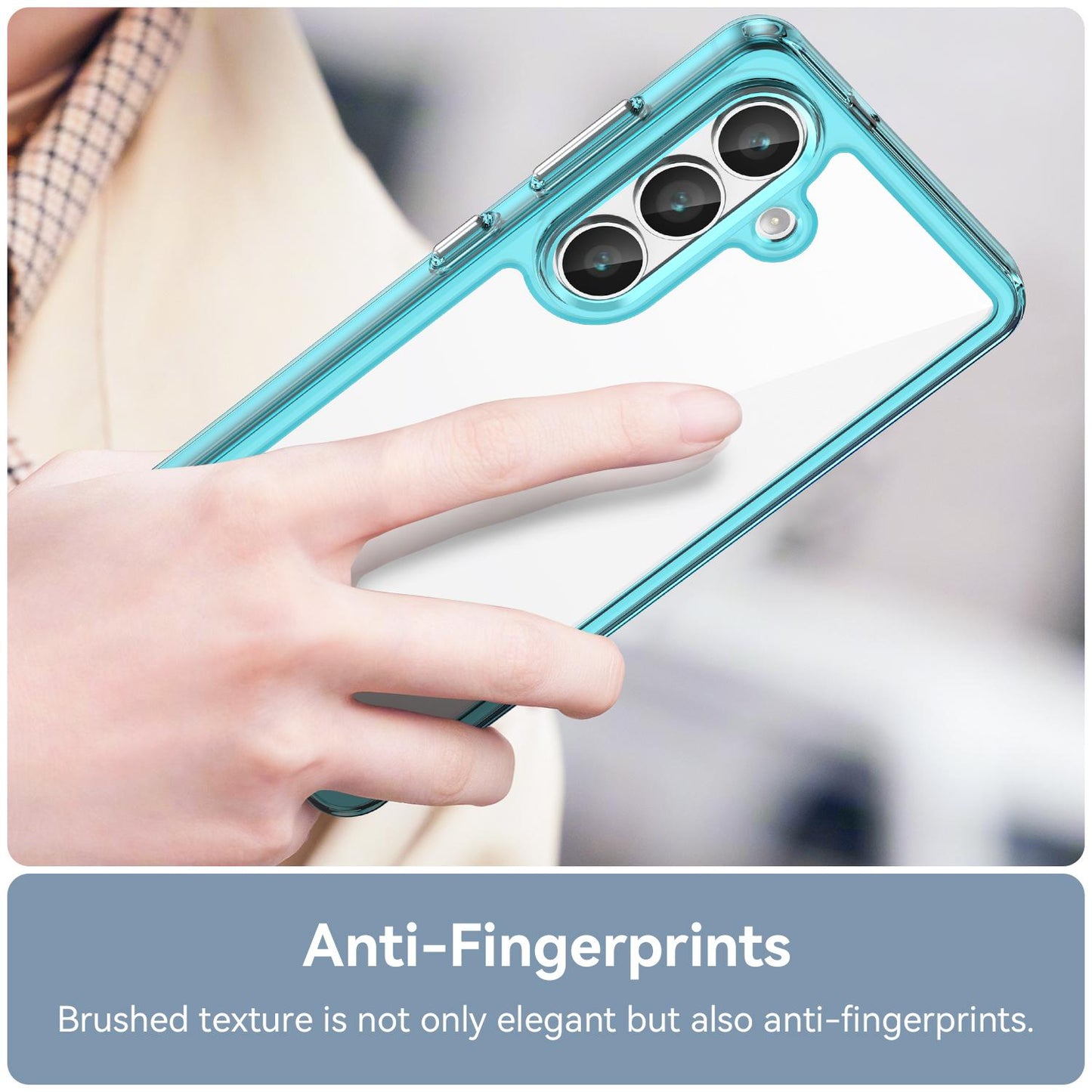 Samsung Galaxy S26+ 5G Acrylic Hybrid TPU Protective Phone Case, Colourful Series Shockproof Cover