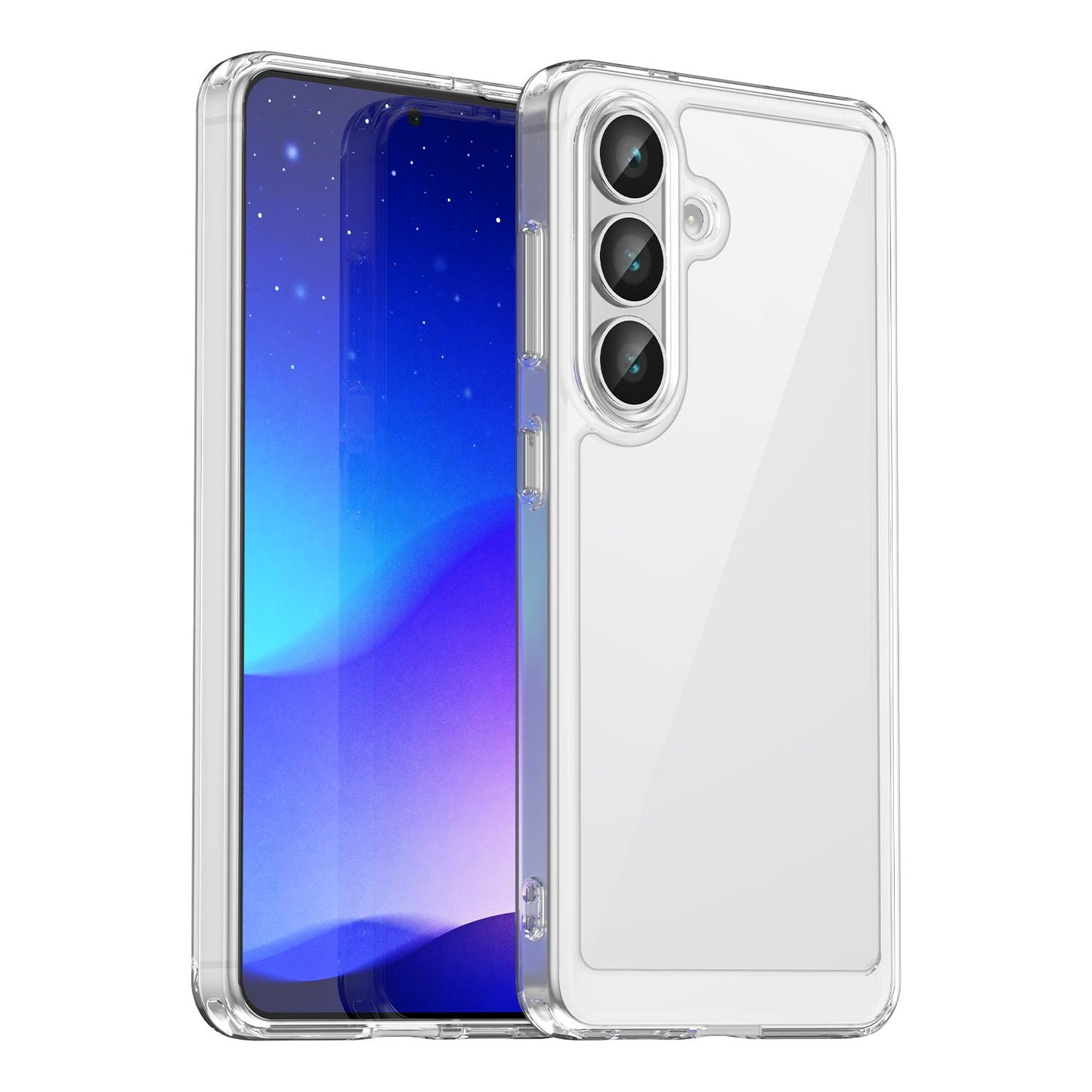 Samsung Galaxy S26+ 5G Acrylic Hybrid TPU Protective Phone Case, Colourful Series Shockproof Cover