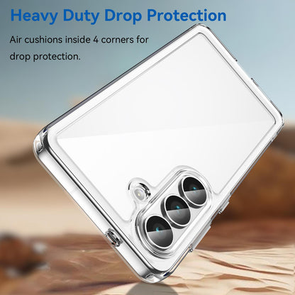 Samsung Galaxy S26+ 5G Acrylic Hybrid TPU Protective Phone Case, Colourful Series Shockproof Cover
